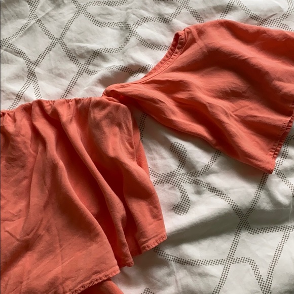 strapless flowy romper - Picture 4 of 5